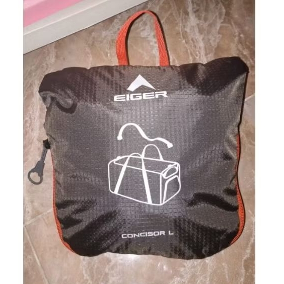 FOLDED DUFFEL BAG L CONCISOR - Travel Bag Eiger 60 liter