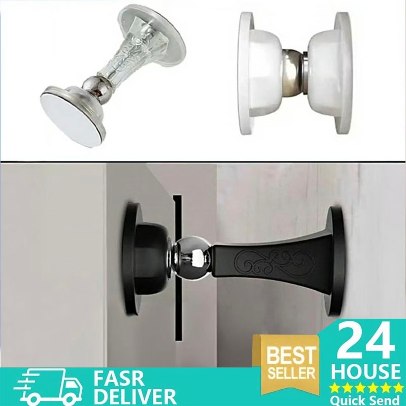 Stopper Pintu Rumah Magnet Penahan Pintu Rumah Door Stopper Magnet Pintu Pemasangan Di Dinding