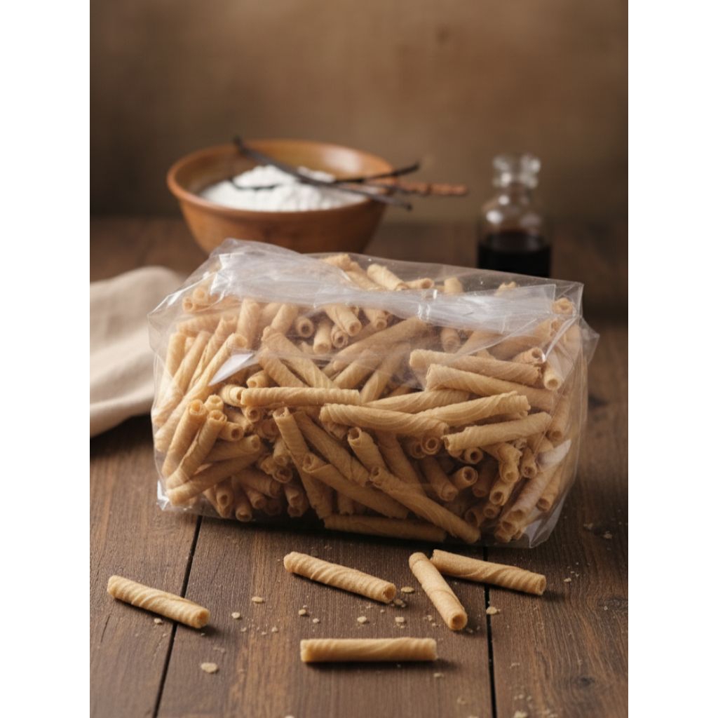 Mega pack opak gulung (Jepit) berat 3 kg Super Renyah & Gurih, Fresh Produksi, Best Seller Jajanan F