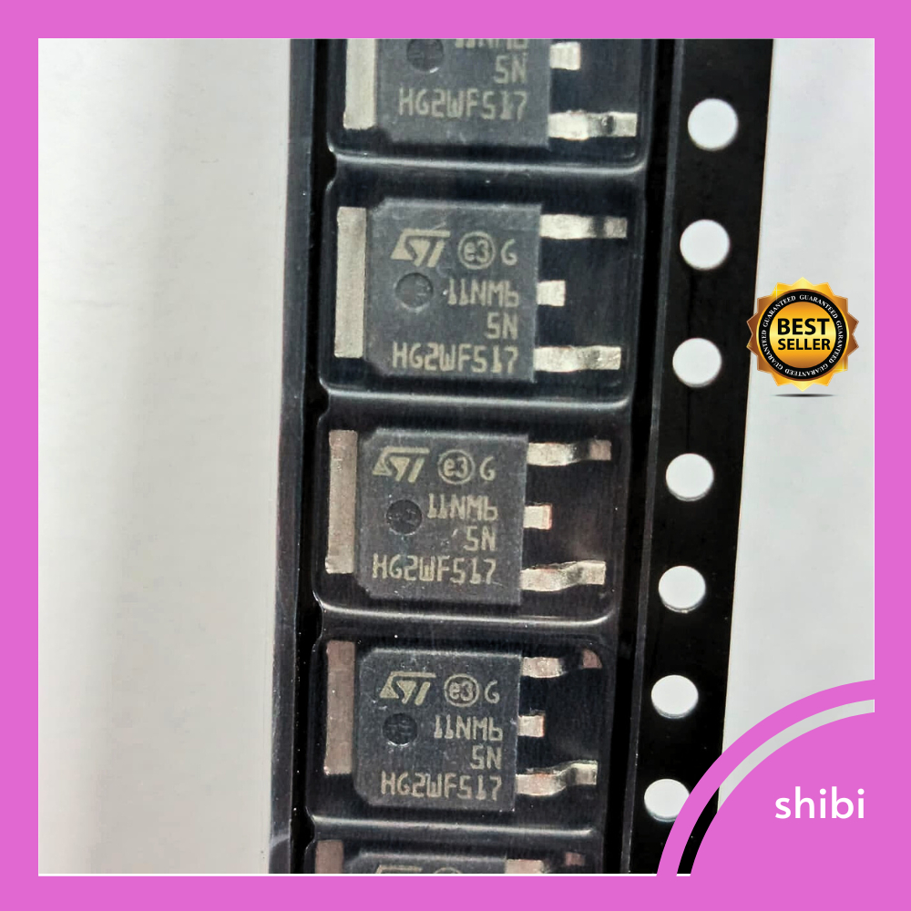 STD11NM65N G11N65 M2 11NM65 11N65N 11N65M2 MOSFET GARANSI 650V 11A SMD TO-252