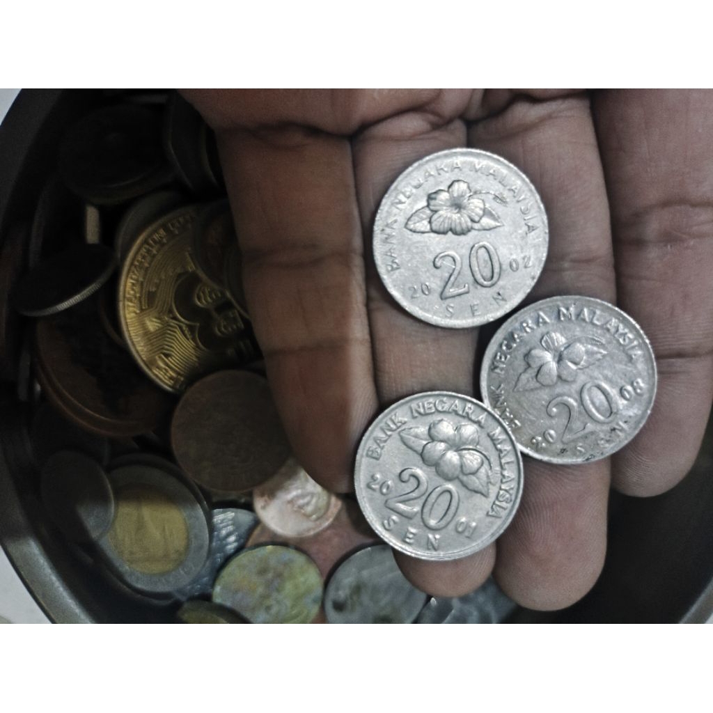 koleksi koin 10 cent