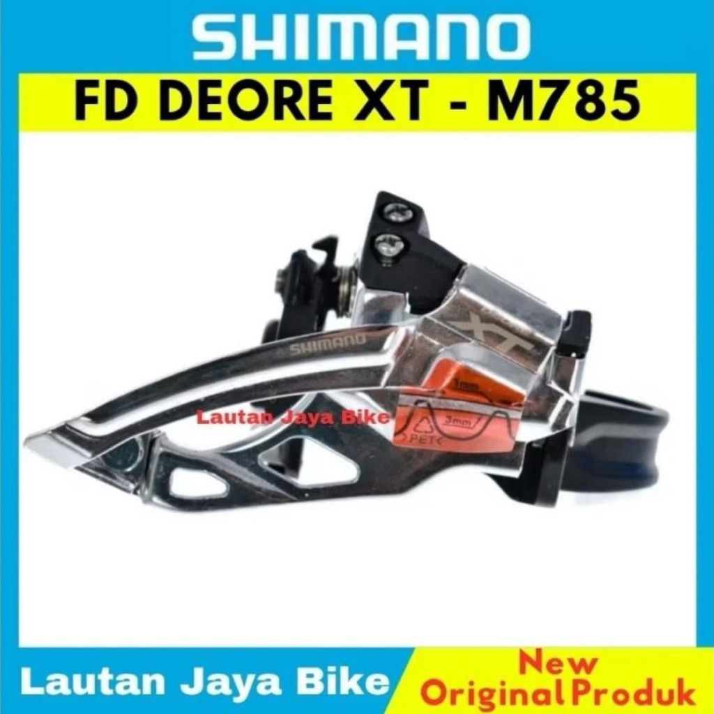Front Derailleur FD Shimano Deore XT M-785 Dual Pull 2speed