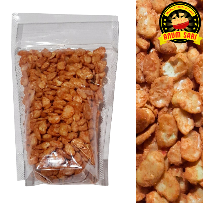 Kacang Koro Kupas Jagung Bakar 250 Gram / Kacang Jaipong - Anum Sari