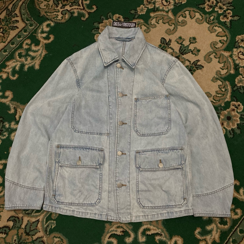 chore denim jacket uniqlo U original