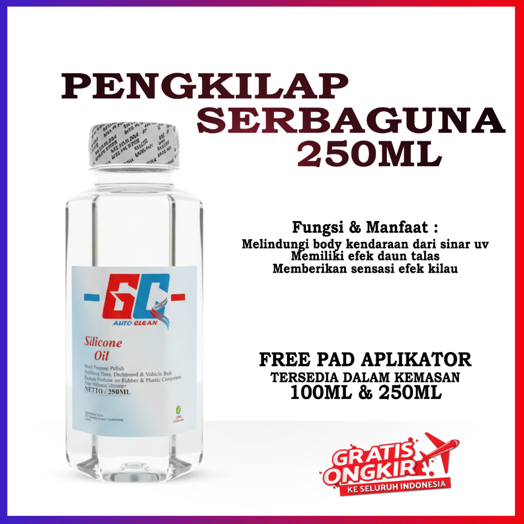 PENGKILAP SERBAGUNA SILICONE OIL MURNI 250ML