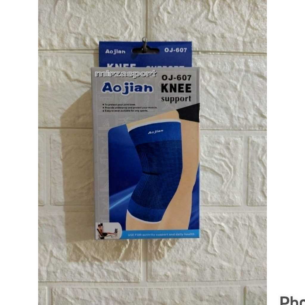 Deker Pelindung Lutut Elastis Aojian Knee Support OJ-067 Deker Pelindung Lutut Aojian Knee Support A