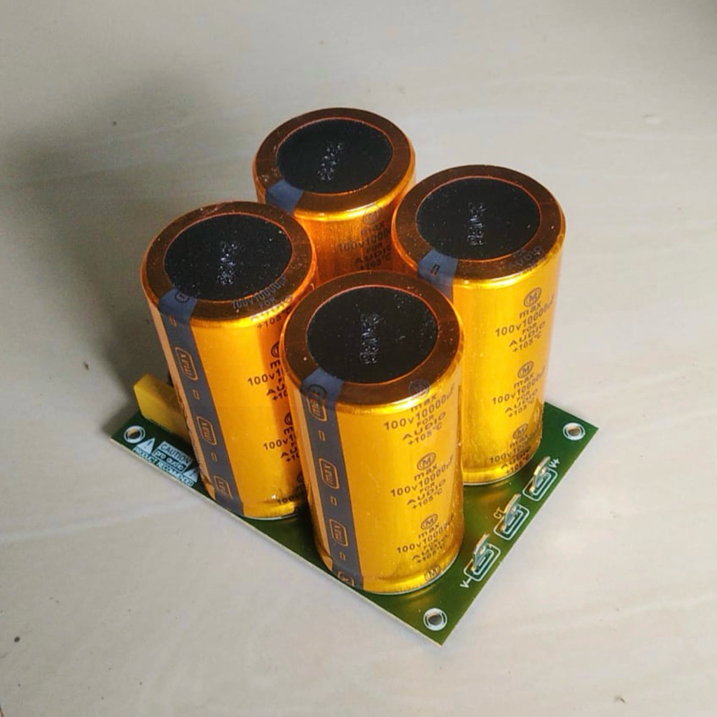 Psu 4 elko max audio 100volt 10.000uf asli original