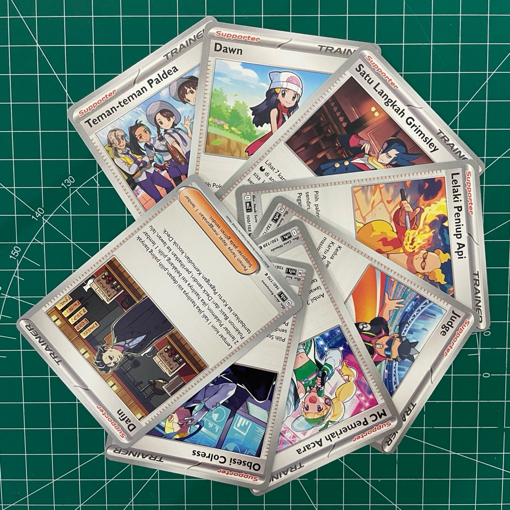 Kartu Pokemon TCG Trainer Supporter