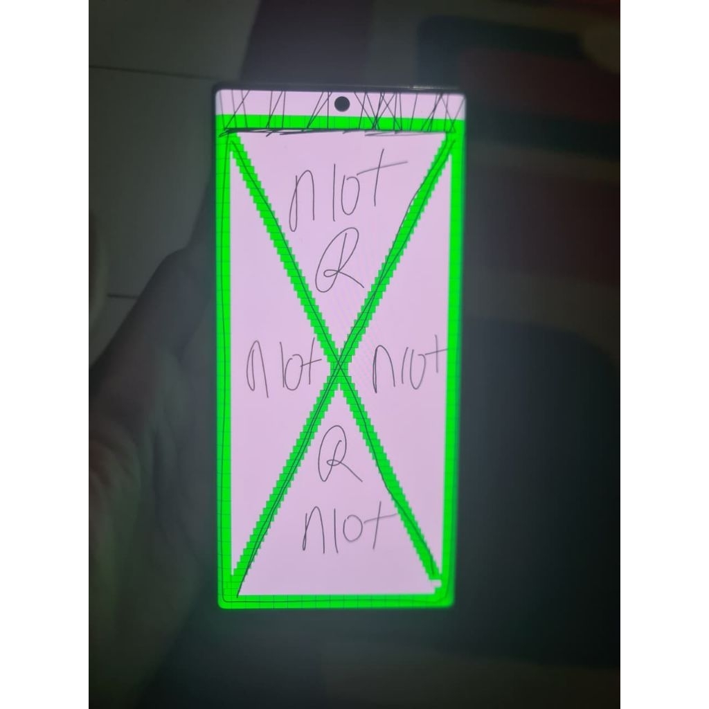 LCD Samsung Note 10 plus mulus minus