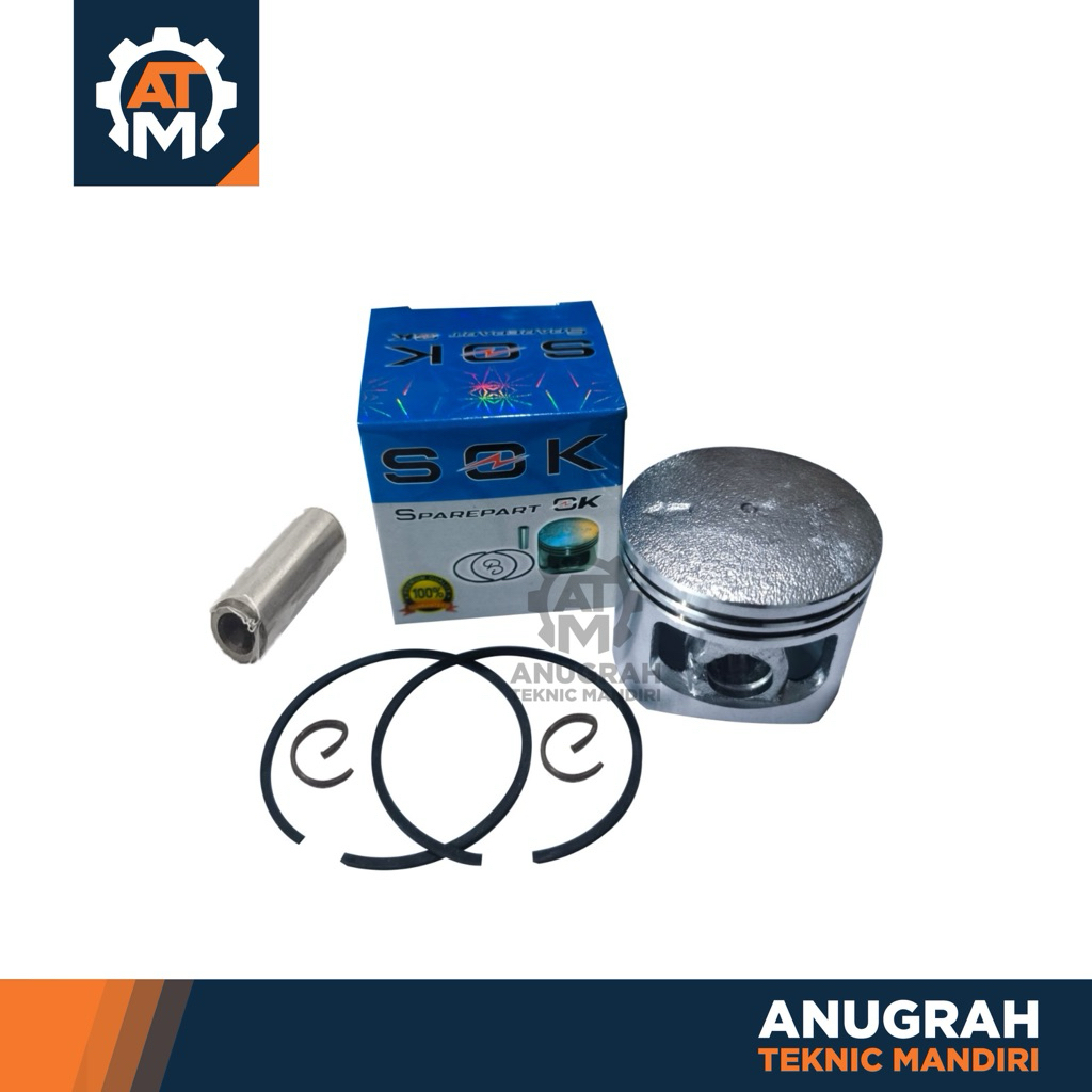 Piston Assy chainsaw 5200 45,2mm