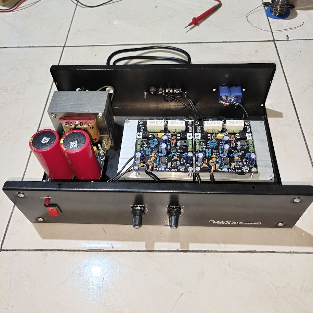 Power 5a 400 + 400 watt 2 channel