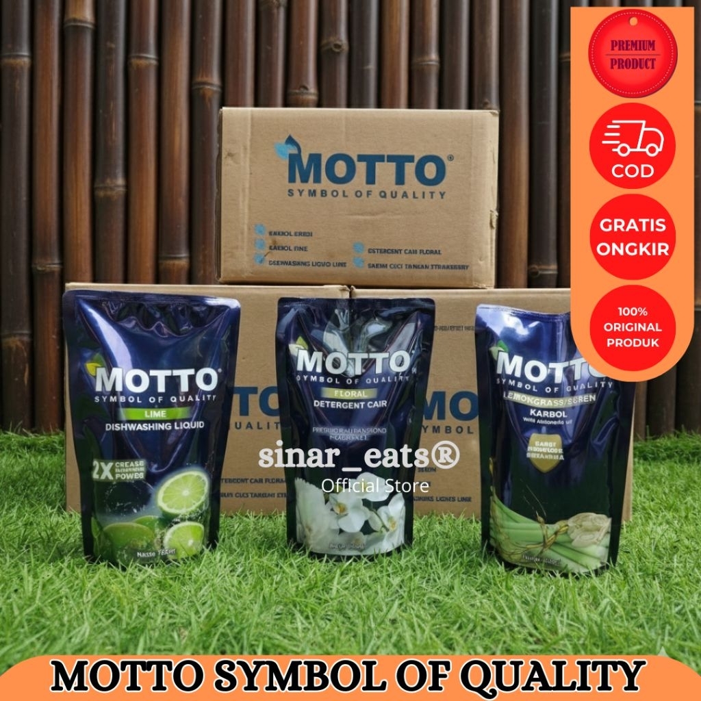 Detergent Karbol Sabun Cuci Piring 750 ML MOTTO Cair