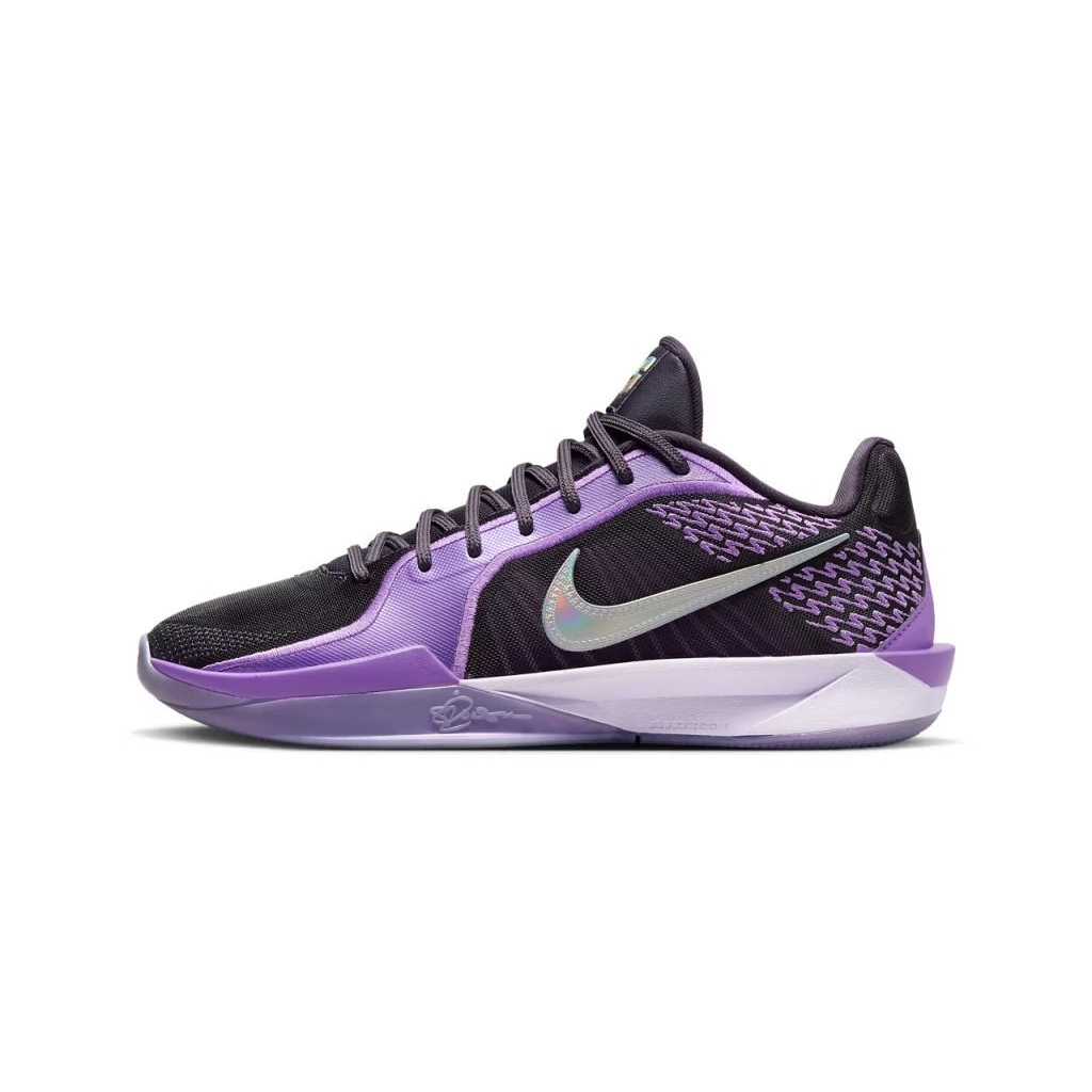 Sepatu basket terbaru sabrina 2 court vision purple black unisex