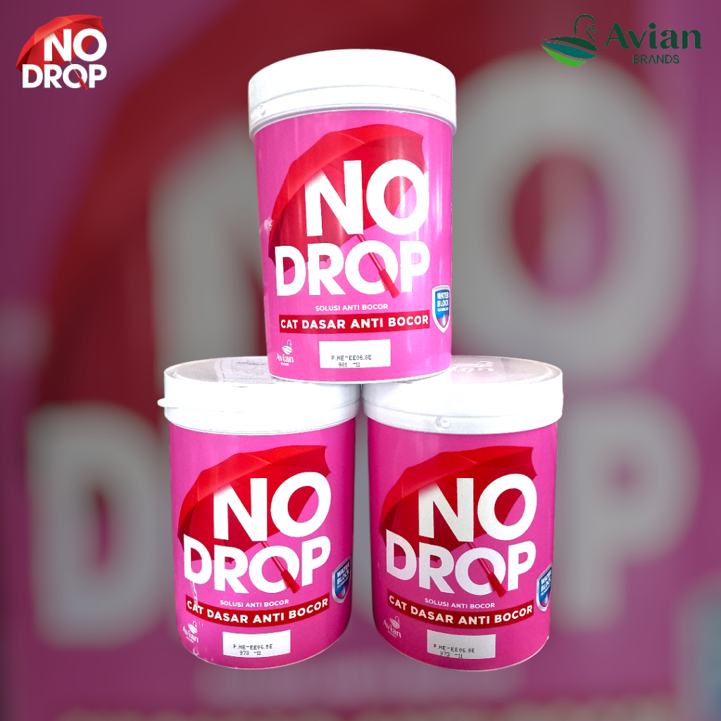 NO DROP CAT DASAR ANTI BOCOR 1Kg - Cat Dasar Anti Bocor 1Kg - Cat Primer Anti Bocor 1Kg