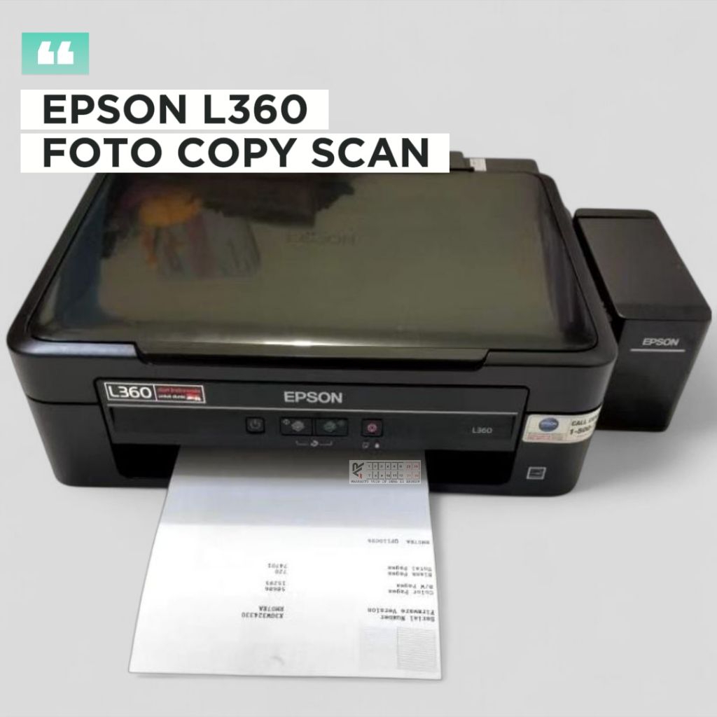 PRINTER EPSON L360 FOTO COPY SCAN