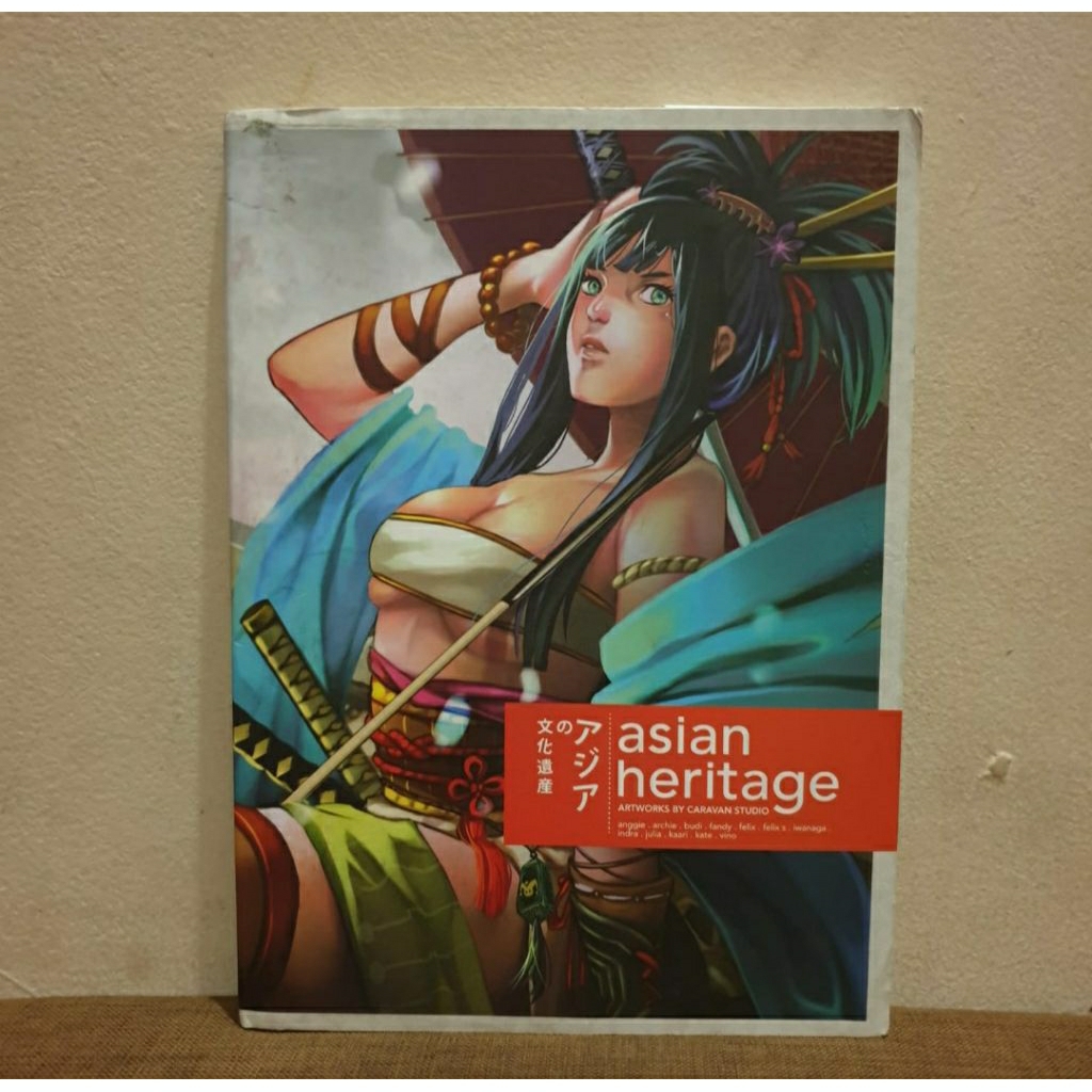 Buku Artbook Asian Heritage Artwork by Caravan Studio