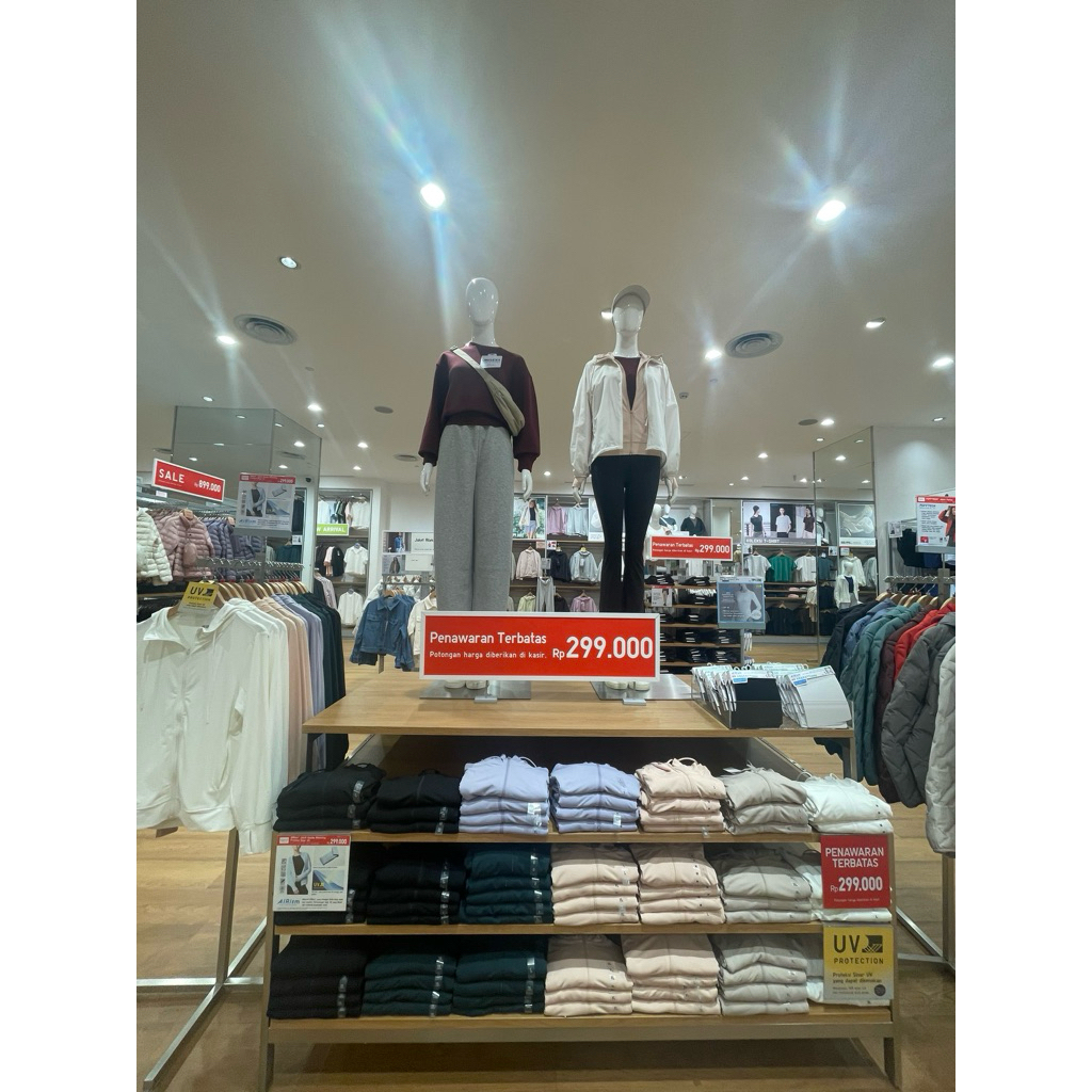 AIRISM JAKET HOODIE UNIQLO JASTIP