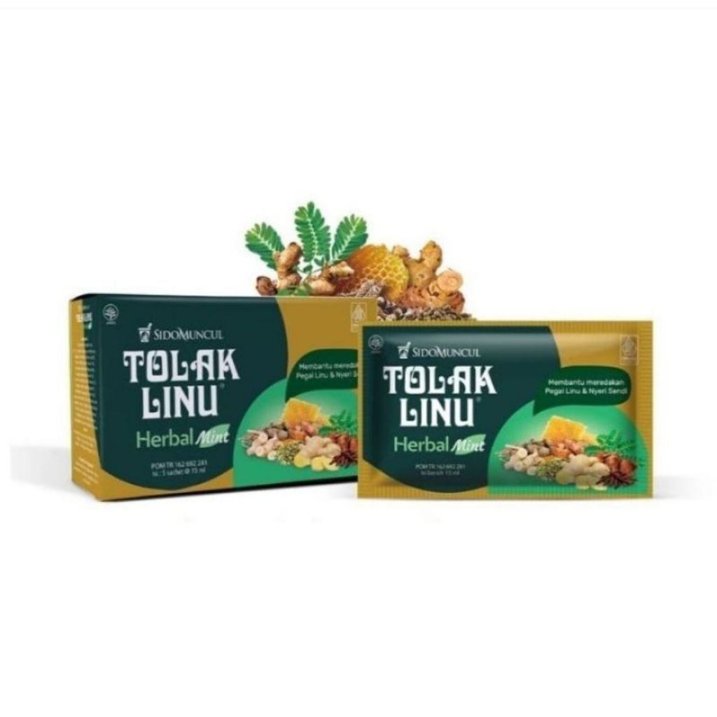 Jamu Herbal Tolak Linu Sido Muncul - Meredakan Pegal Linu dan Nyeri Sendi