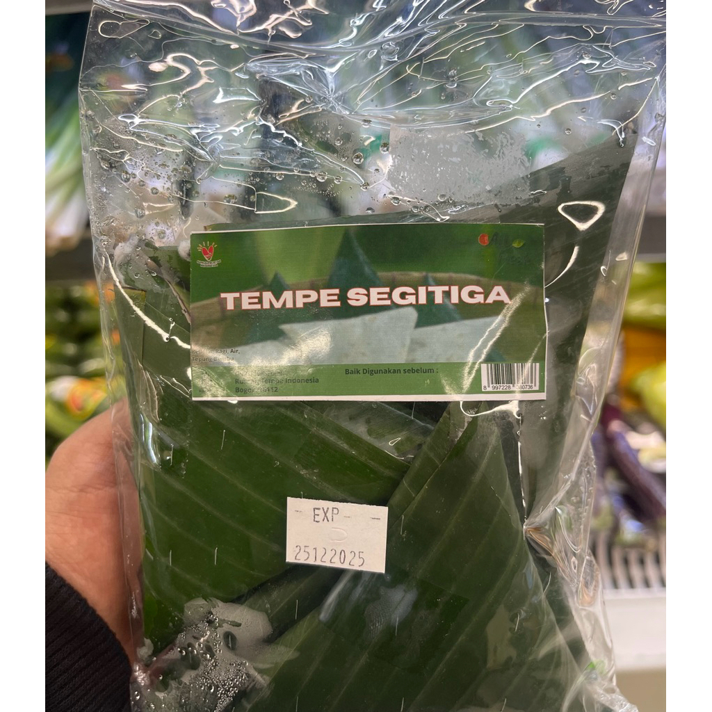 Tempe Daun Pisang Segitiga / Tempe Segitiga / Pack