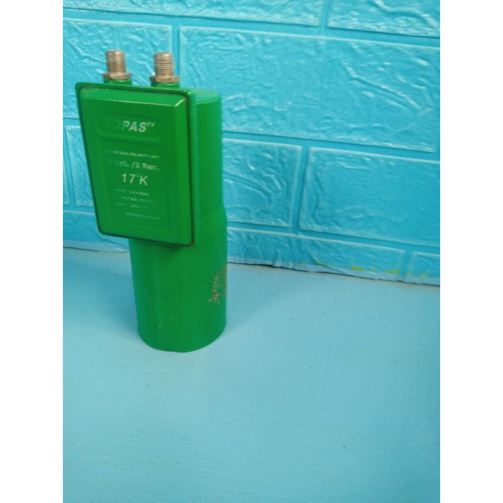 LNB C-Band dual out TOPAS, bekas murah