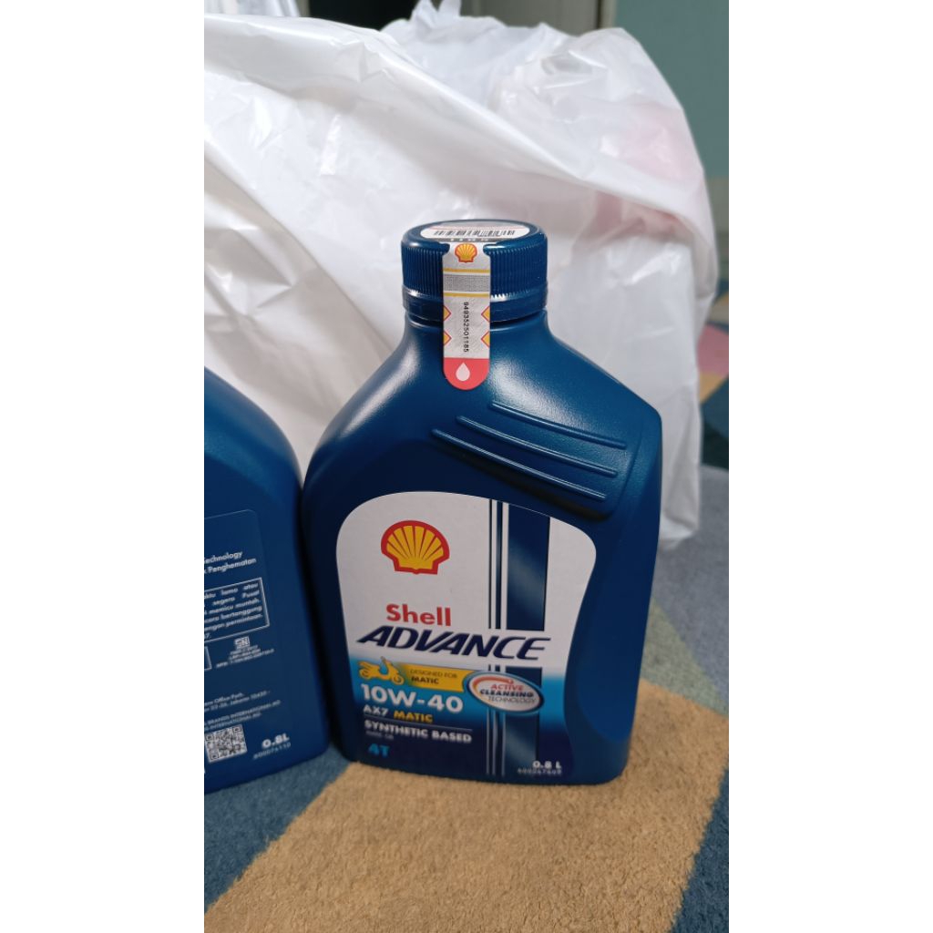 Oli Shell Advance AX7 Matic 800ML Original