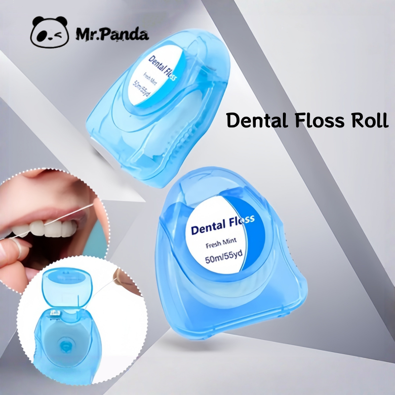 Benang Gigi Dental Floss 50m Dental Floss Roll