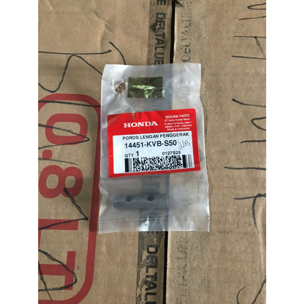 POROS LENGAN PENGGERAK / SHAFT ROCKER ARM / PEN TEMPLAR AS PELATUK KLEP INTAKE MOTOR AHM HGP HONDA 1