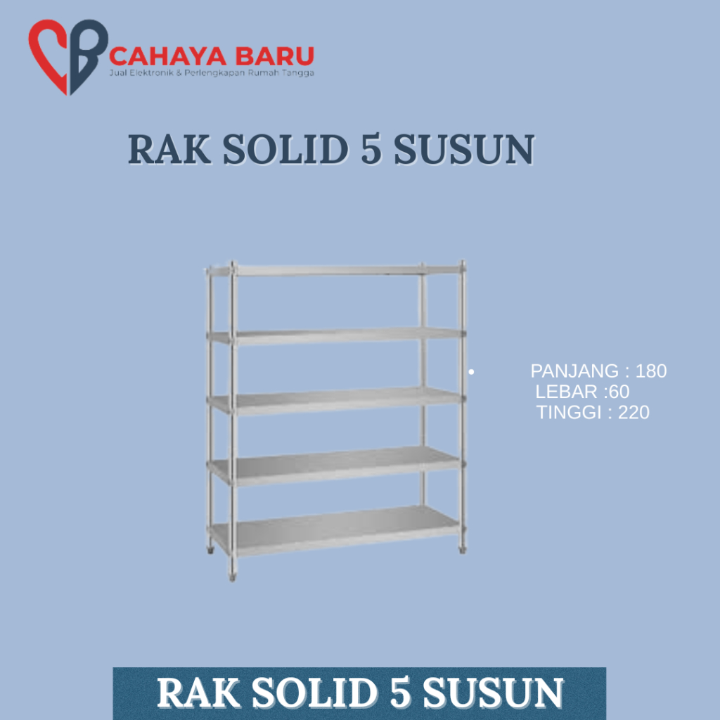 RAK SOLID 5 SUSUN