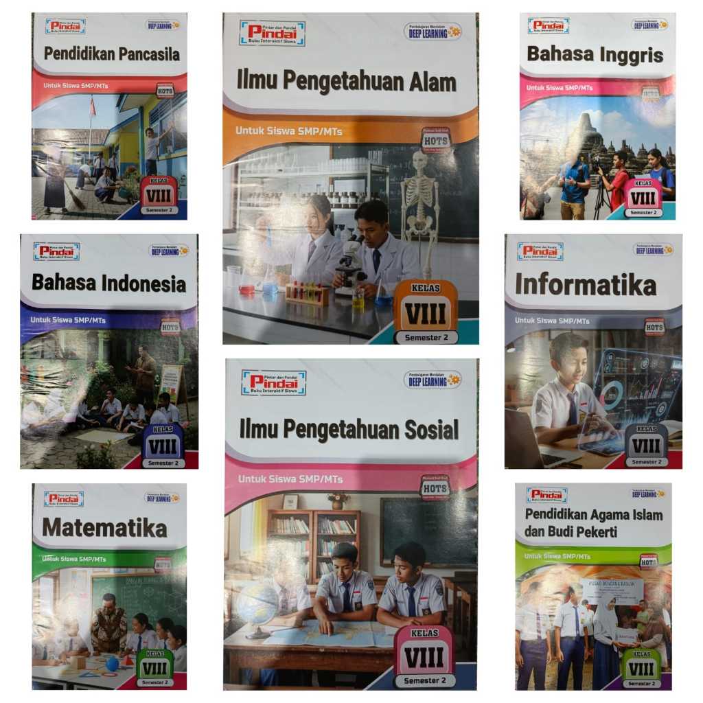 Pindai LKS Kelas 8 SMP Semester 2 Kurikulum Merdeka Penebit CV. Arya Duta