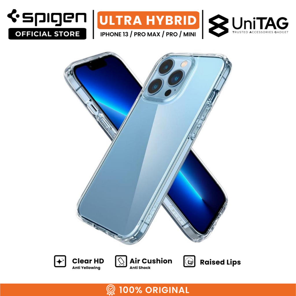 SPIGEN Case for iPhone 13 Pro Max Mini Spigen Ultra Hybrid Anti Crack Bumper Casing