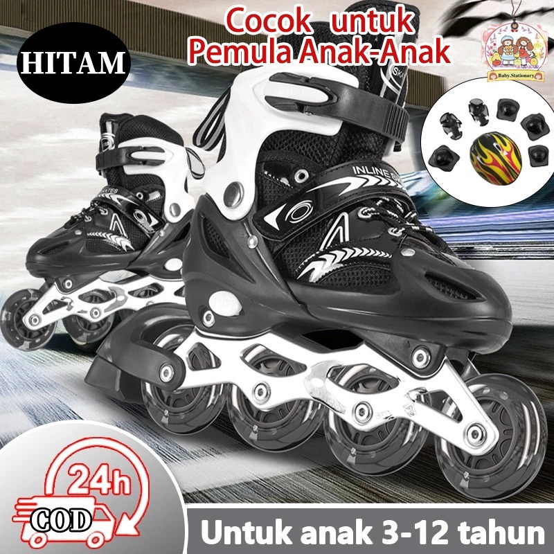 Sepatu roda anak perempuan roda 4 sepatu roda anak laki laki sepatu roda anak 3 tahun