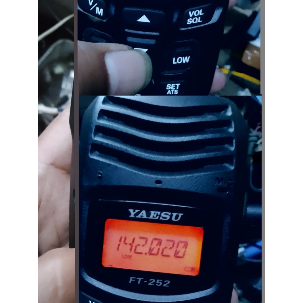 ht yaesu ft 252 VHF.