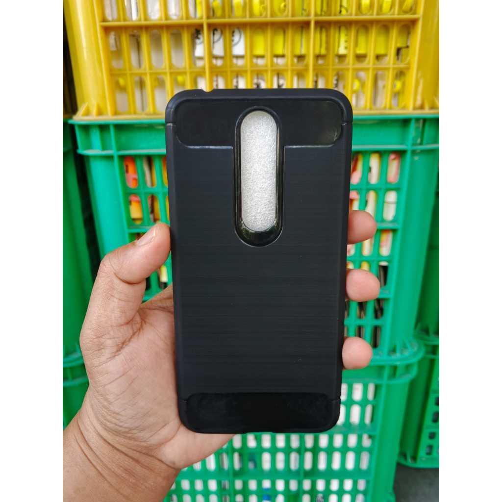 Case Nokia 5.1+ Silikon Nokia 5.1plus 5.1 Plus Softcase NOKIA X5 Full Black
