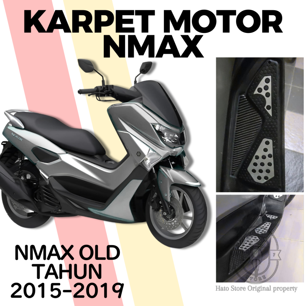 Karpet Nmax Pijakan Kaki Nmax OLD 2015 - 2019 Bordes Karpet Premium