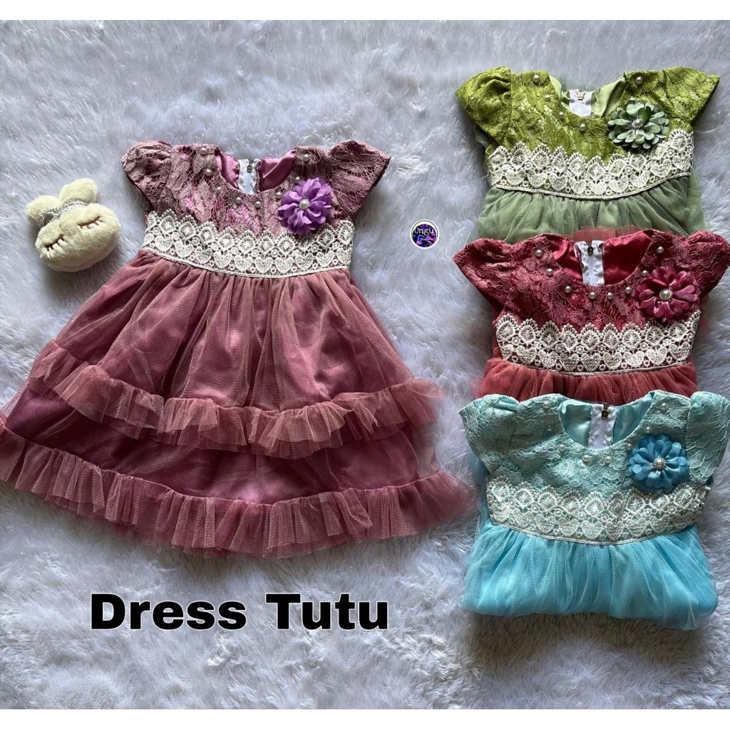 Dress Tutu Anak Perempuan Untuk 1 - 9 Tahun