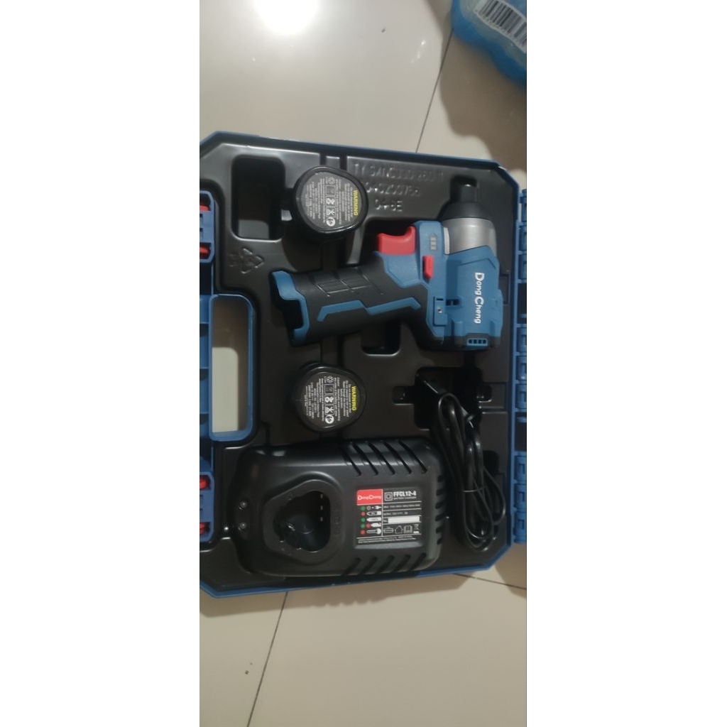 impact driver Dongcheng dcpl04 fullset, BARU...