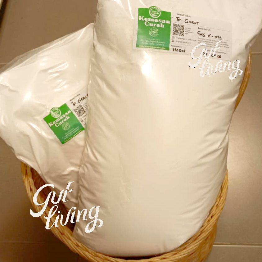 Bulk 5kg Tepung Pati Garut Mocaf Beras Sorghum Sorgum Ketan Lingkar Organik