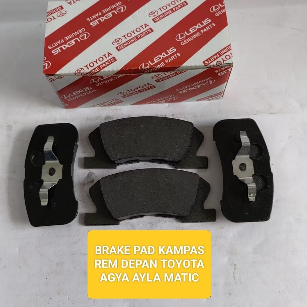 BRAKE PAD KAMPAS REM DEPAN TOYOTA AGYA AYLA MATIC