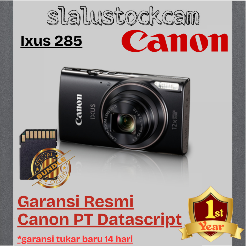 Canon Ixus 285 HS - ixus 285 Resmi