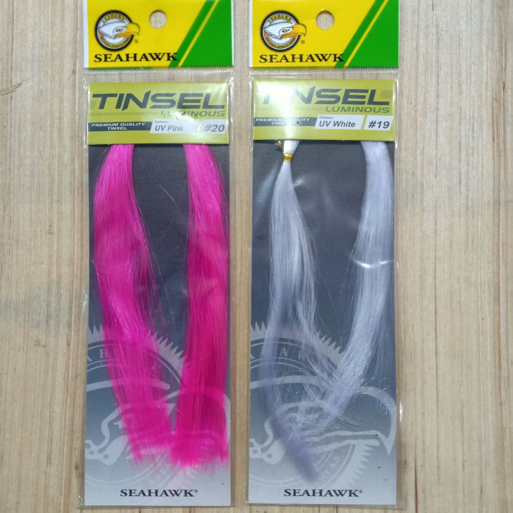 Bulu Mutiara Sutra Seahawk Tinsel Luminous Premium Quality