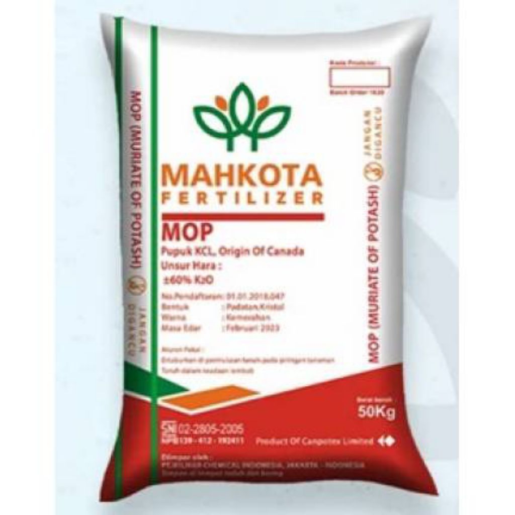 kcl mahkota kemasan 1 kg