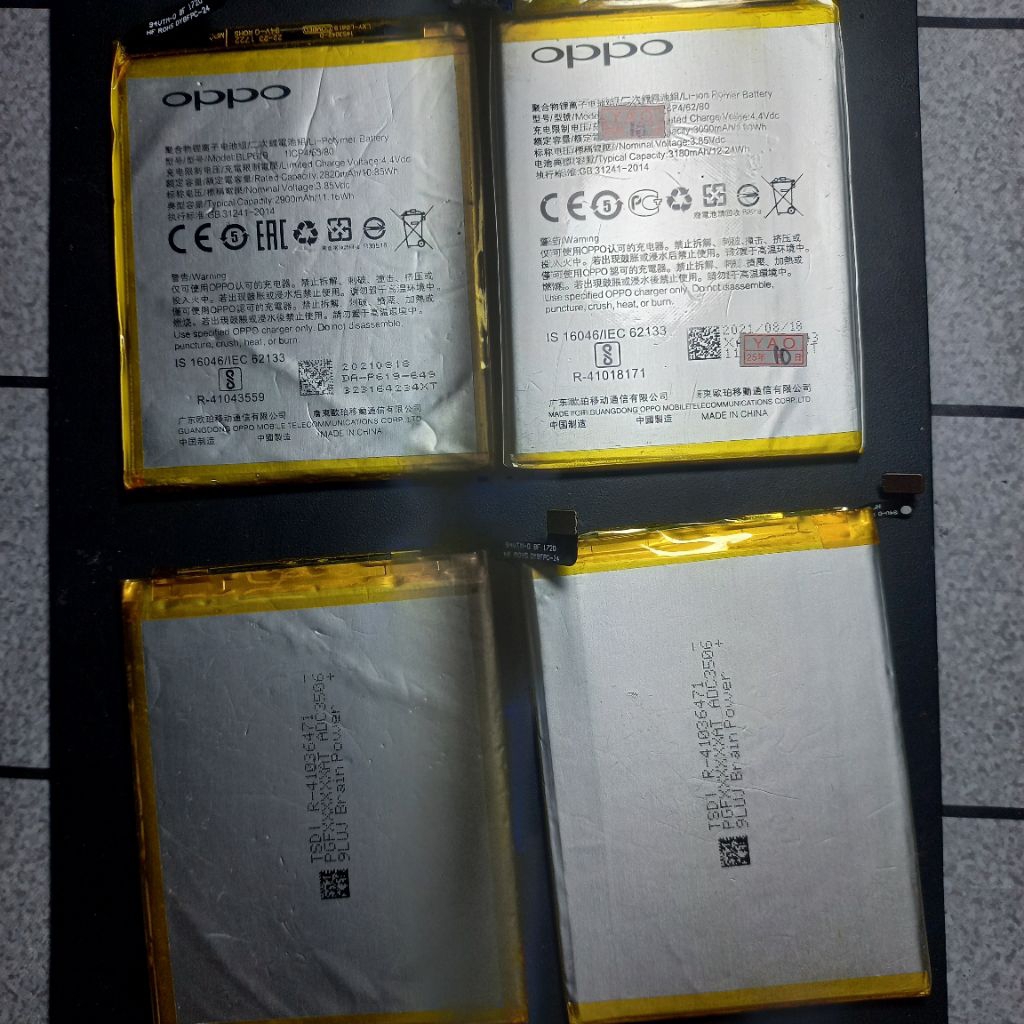 Baterai Oppo A57 2016 / A39 / BLP619 Second Bergaransi