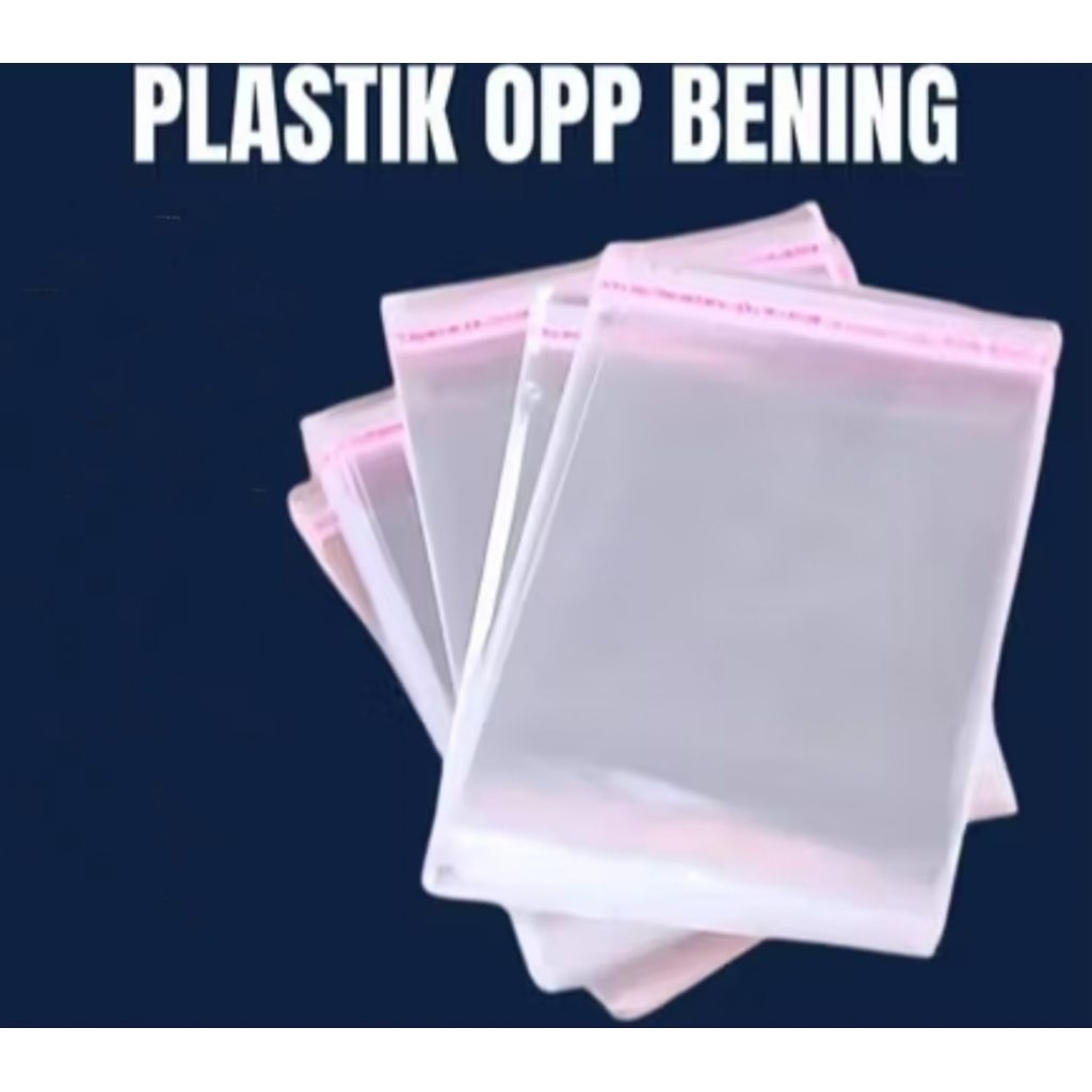 PLASTIK OPP BENING / Plastik Baju Sepatu