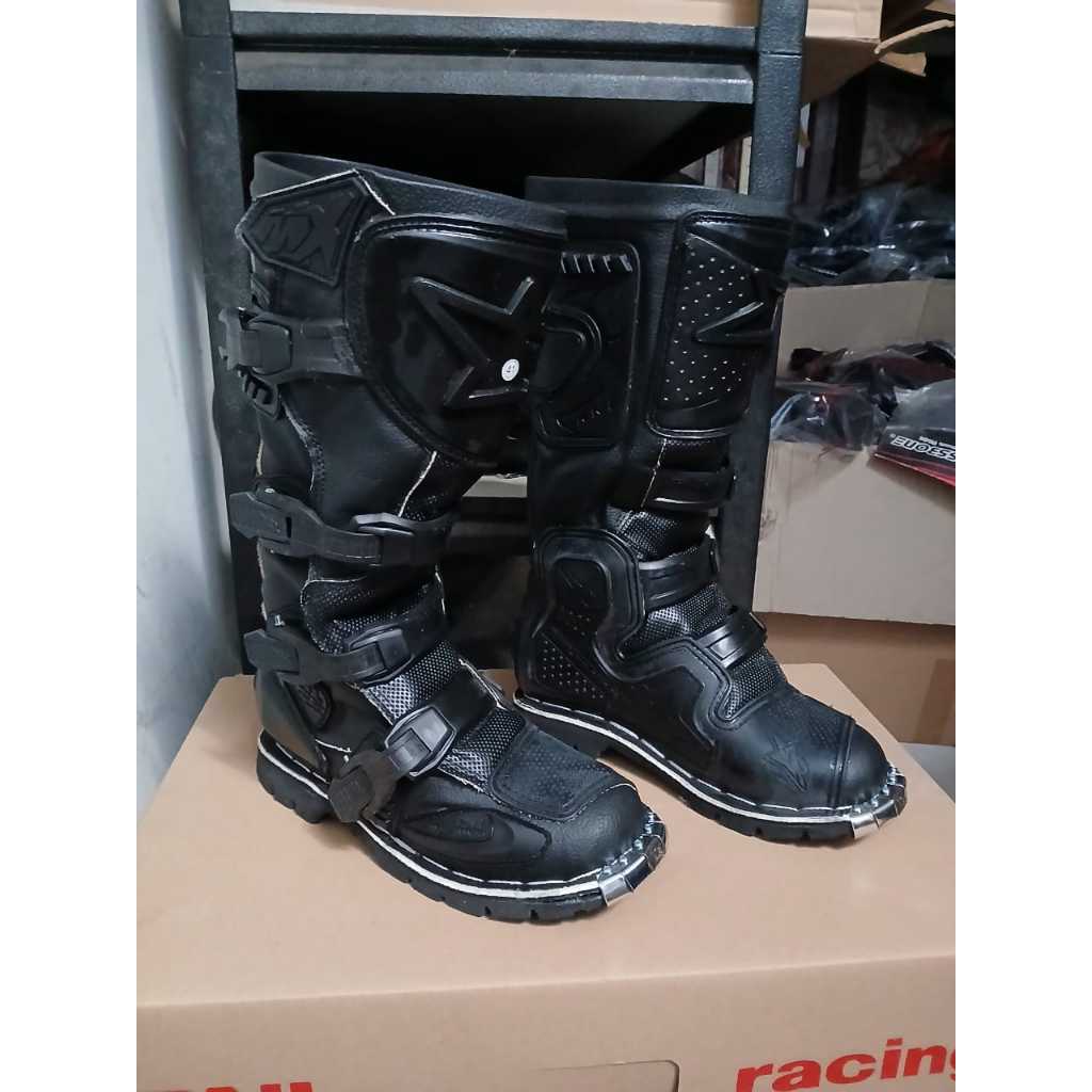 PROMO  Sepatu RNL Racing - Sepatu Trail Cross RNL  - Sepatu Motocross RNL Terlaris - BISA COD Sepatu