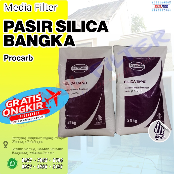 paket media filter air