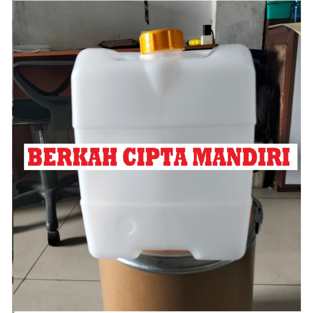 Jerigen 18 Liter - dengan Tutup