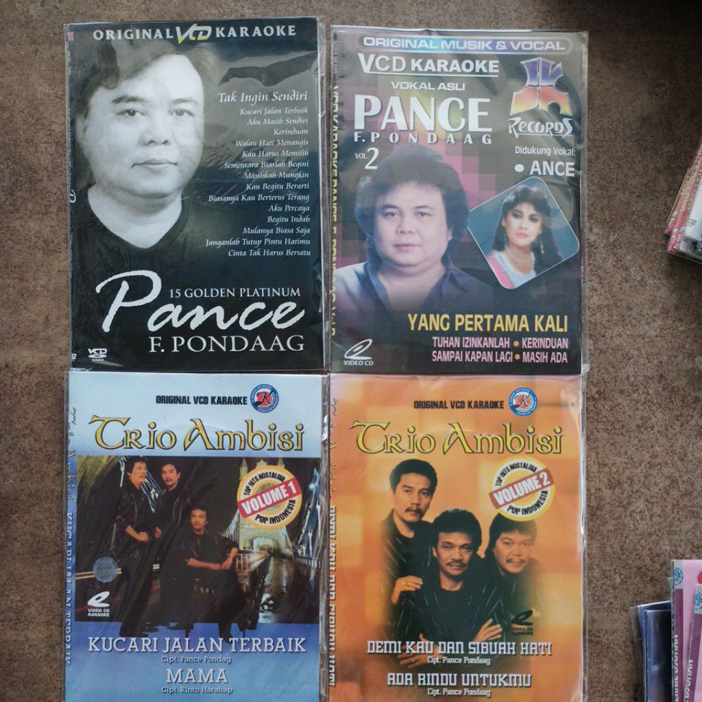 Vcd Original Pance & Trio Ambisi