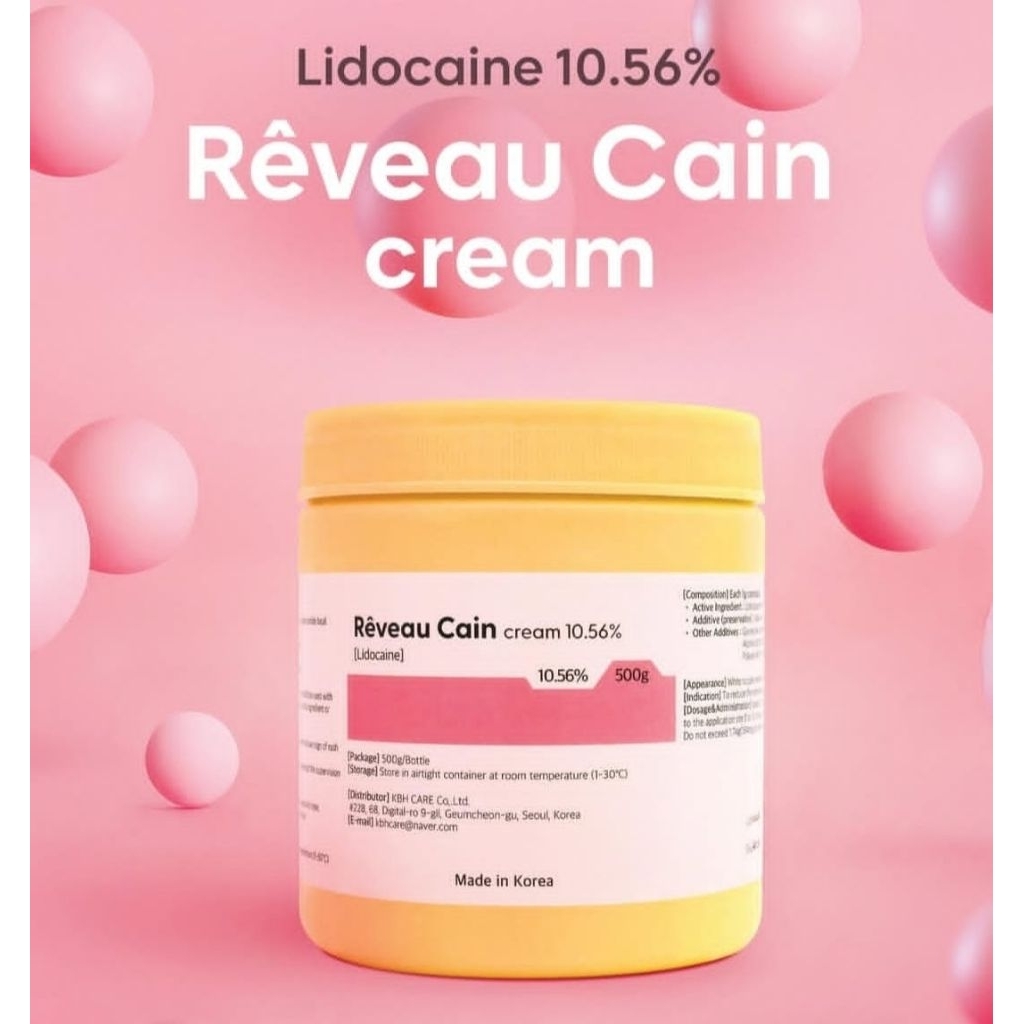 Anestesi Reveau Cain Cream (Lidocain 10.56%)