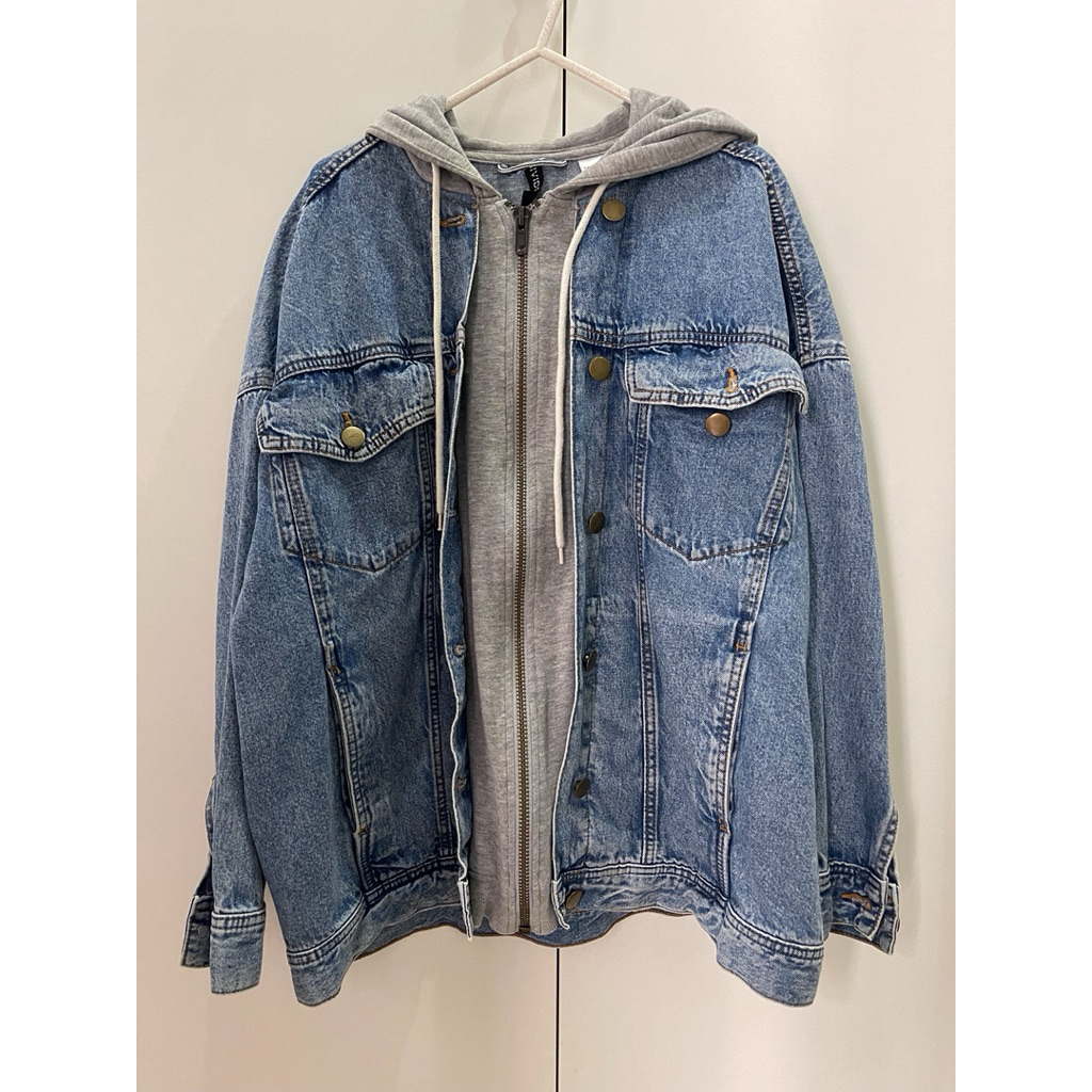 H&M Denim Hoodie Jacket