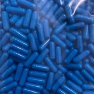CANGKANG KAPSUL KOSONG UKURAN 00 500MG 1.000PCS BIRU BIRU